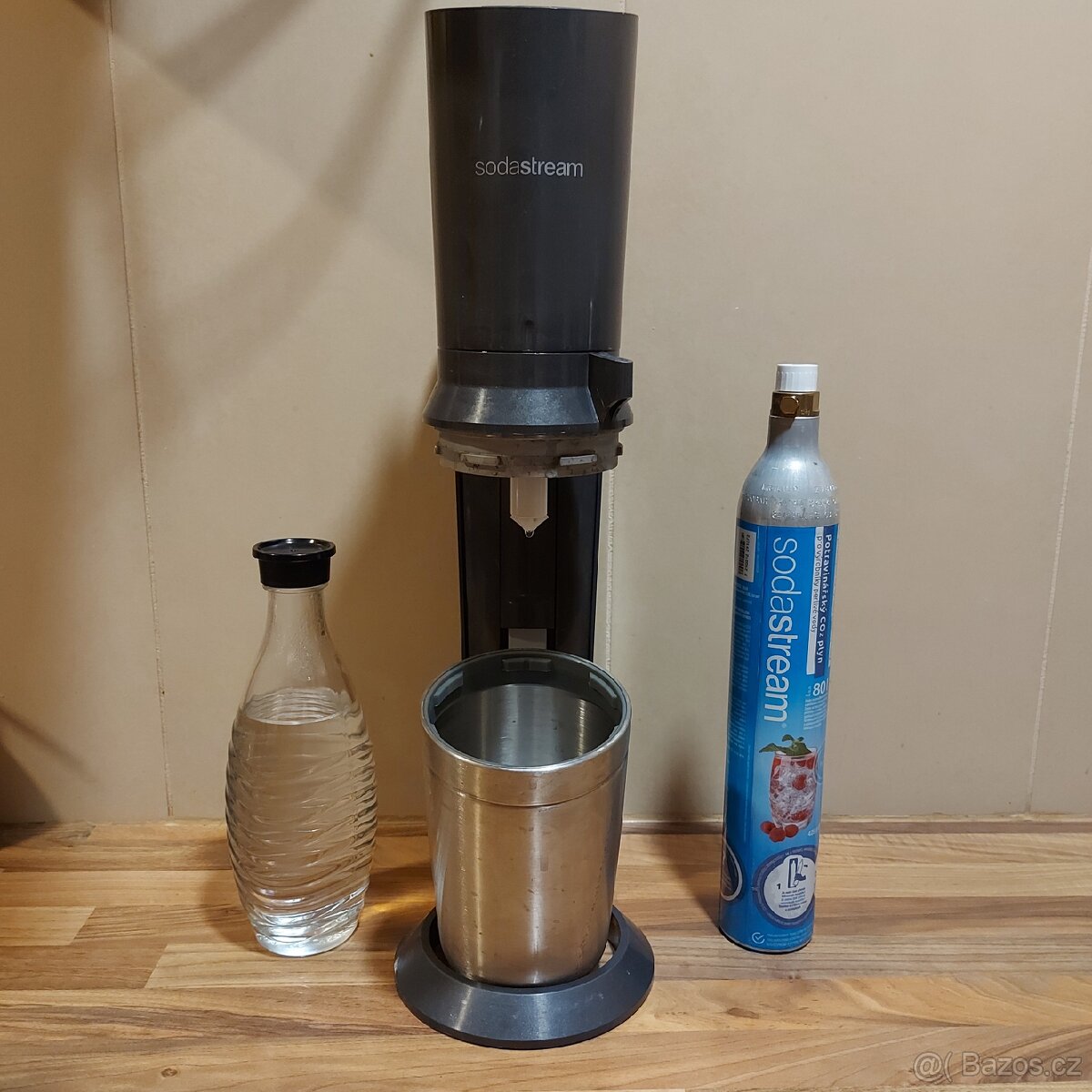 Sodastream Crystal + bomb + lahev