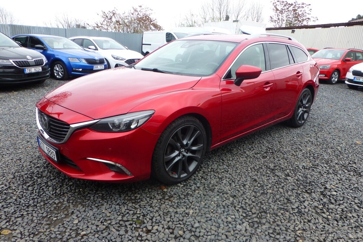 Mazda 6 Combi 2.2D,129kw,4x4,AT,2016,ČR,2maj.,Top Revolution