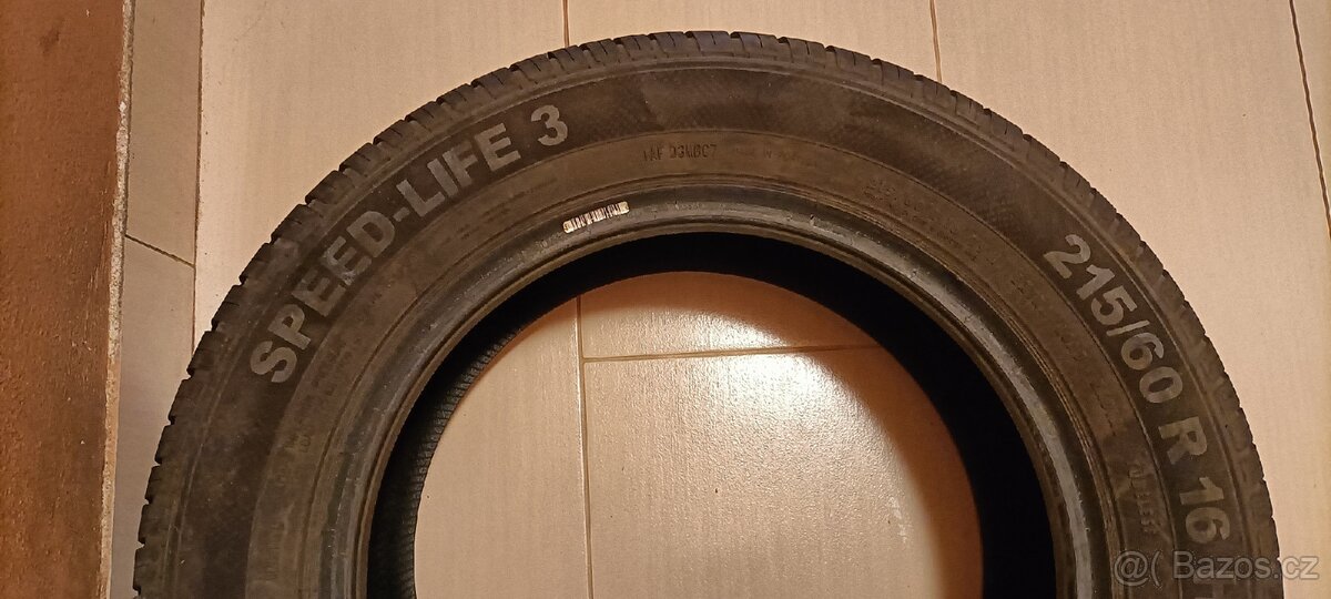 Letní pneumatiky Semperit 215/60 R 16 H XL