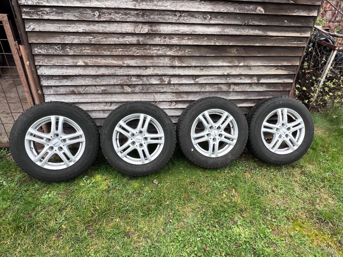 Zimní sada alu Rial 195/65r15, Škoda Fabia, Rapid