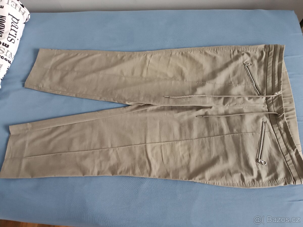 Dámské plátěné kalhoty C&A vel. 46