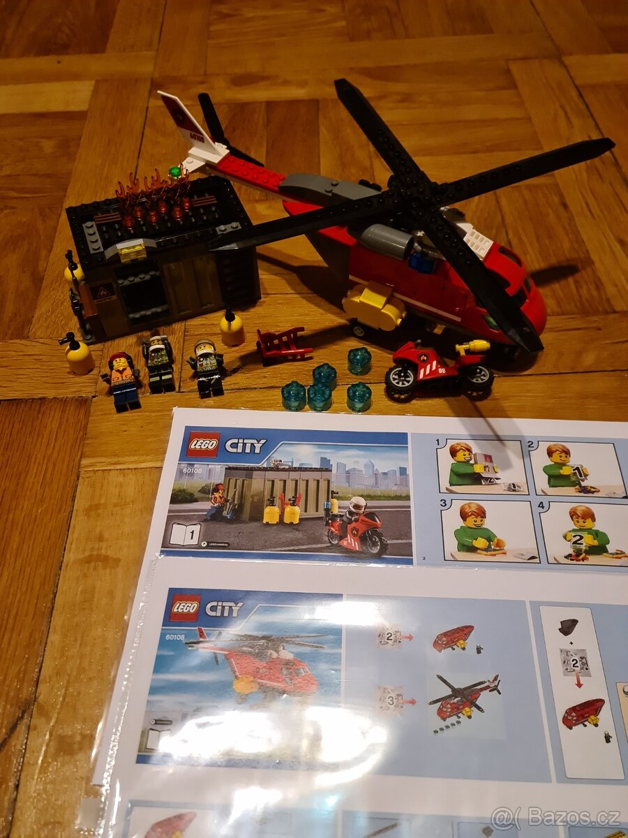 Lego CITY 60108 Hasičská zásahová jednotka