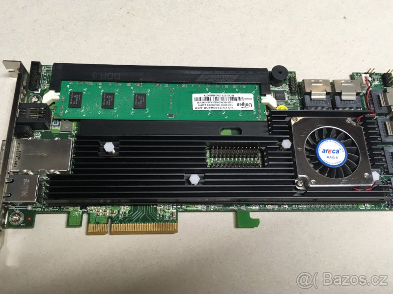 SAS/SATA řadič ARECA ARC-1882IX-24-1GB  PCIe 3.0 x8, 4+24