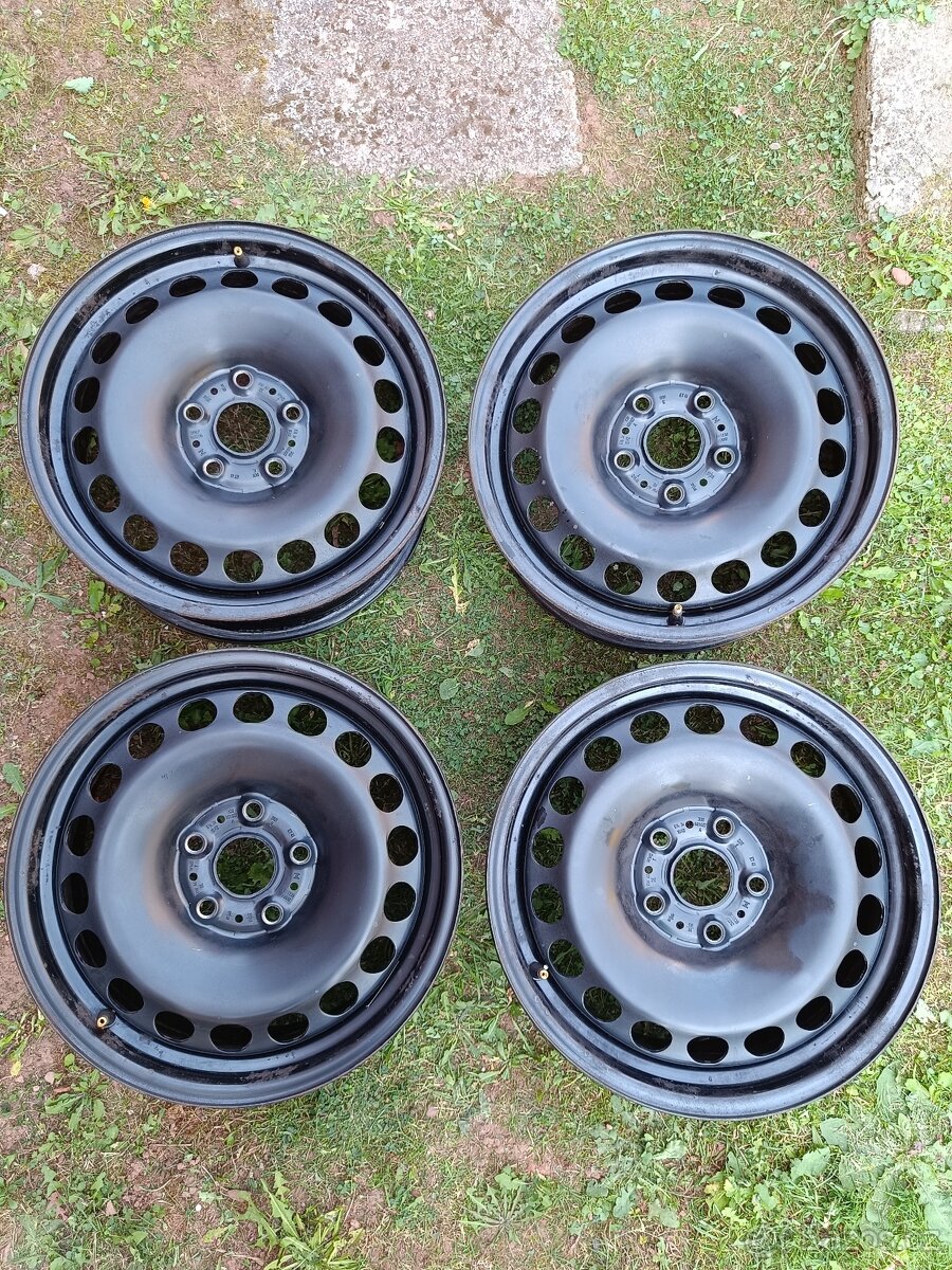 Predám VW plechové disky R16 5x112 E41 6,5J