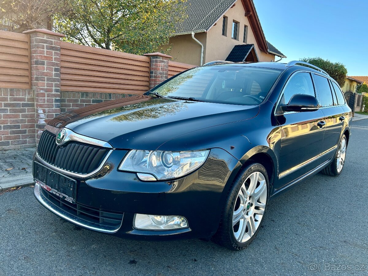 Škoda Superb Combi DSG 2.0TDI 125KW,2010 KŮŽE/PANORAMA