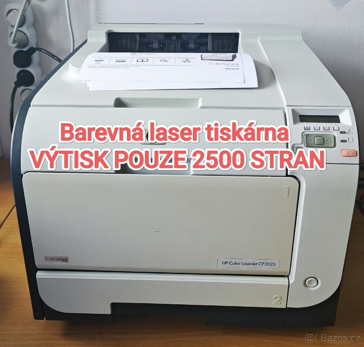Barevná laser tiskárna, profesionální HP CP2025N