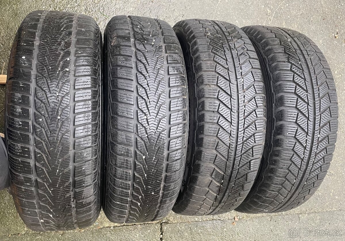 Kola + zimní pneu ET 49 6Jx15h2, pneu 195/65 R 15 T