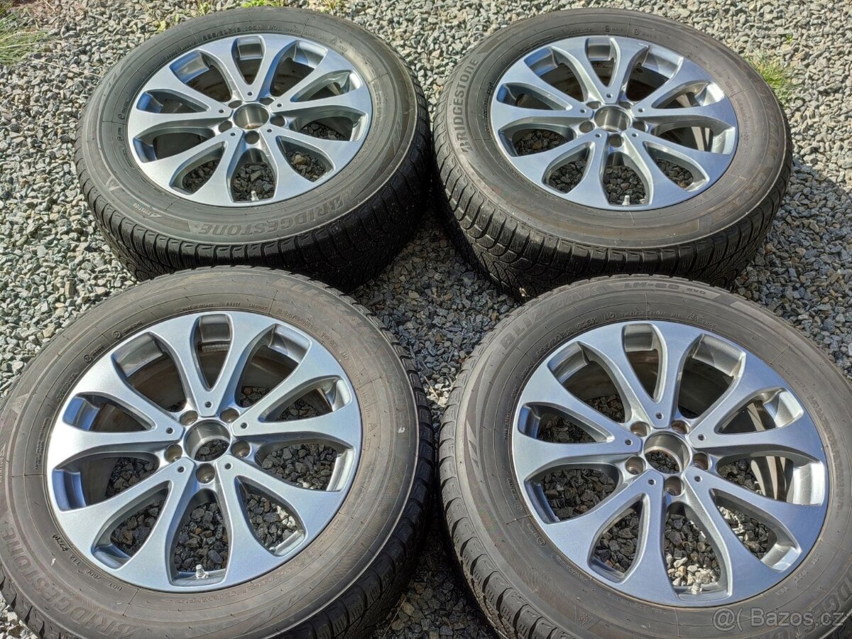 Zánovní originál ALU kola Mercedes 18" 5x112 ET38