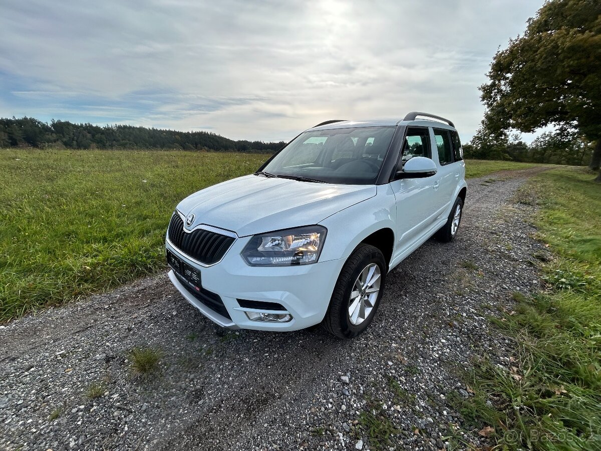 Prodám Škoda Yeti 2.0 TDI 81 kW tažné zařízení NAVI