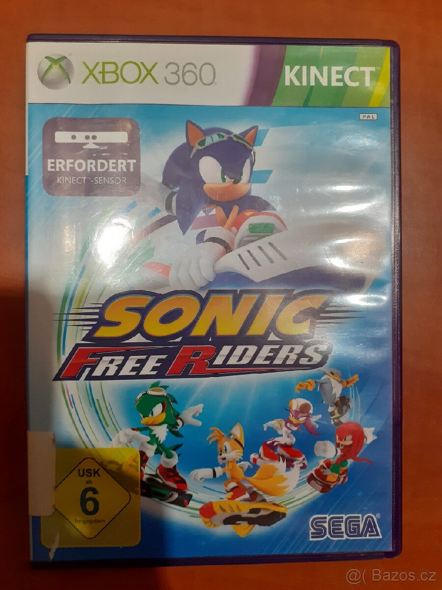 Sonic na xbox 360 kinect