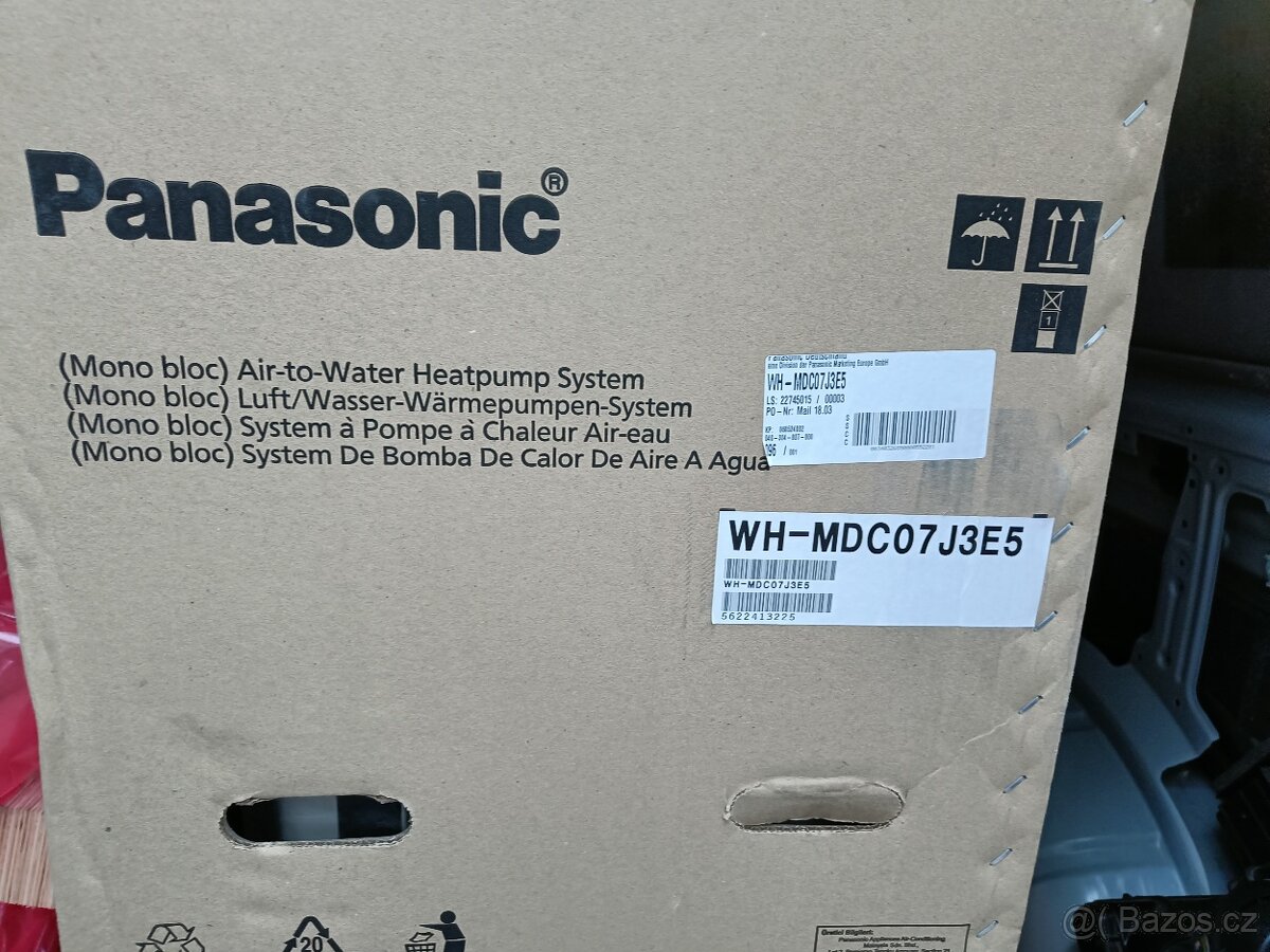 PANASONIC Aquarea HP 7kW 1f