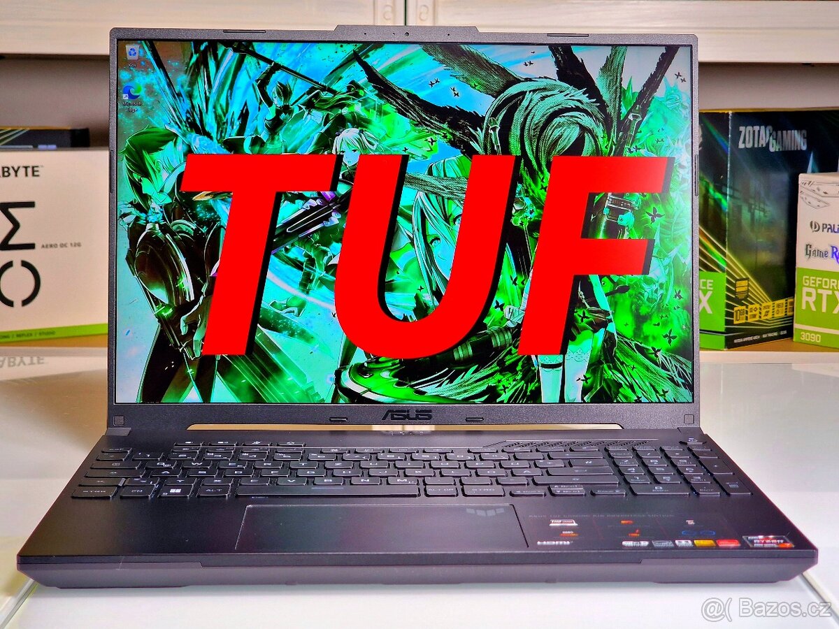 Herní notebook ASUS TUF A16 | 165Hz | RX 7600S 8GB | DDR5