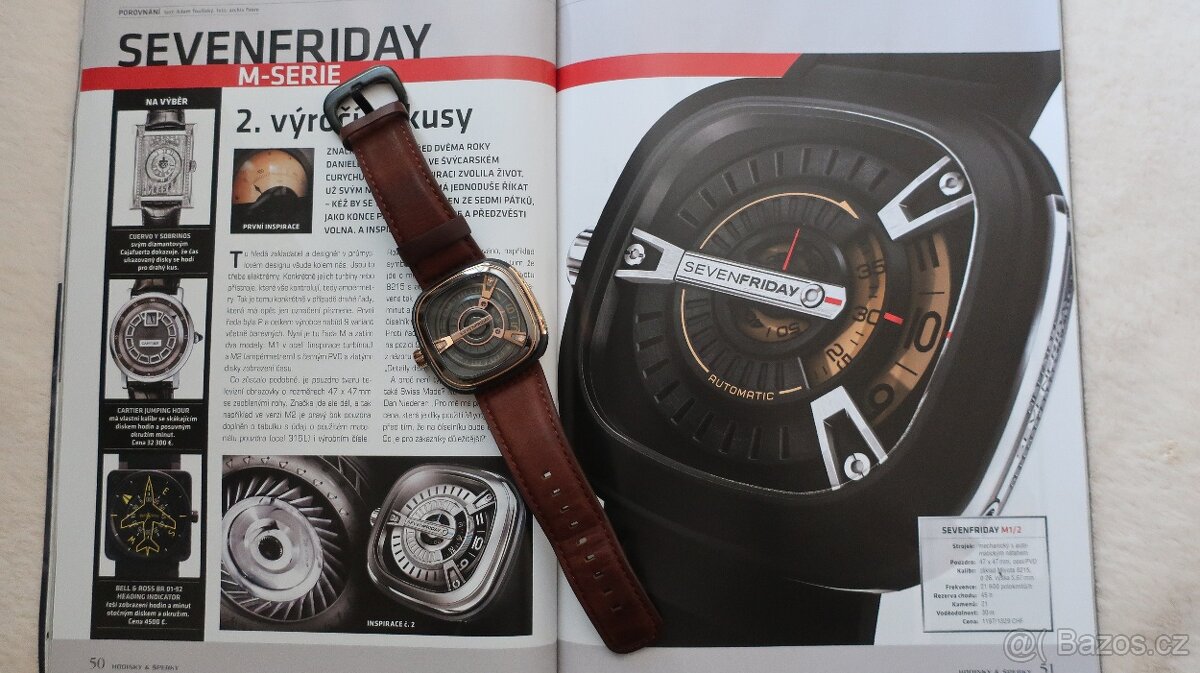 Hodinky SEVENFRIDAY SWISS MADE