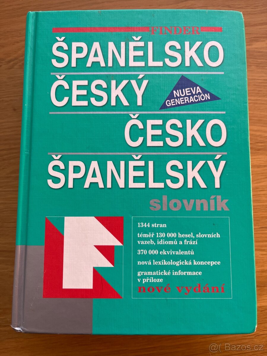 Prodám Španělsko Český slovnik