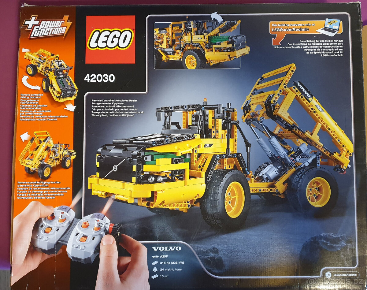 Lego Technic 42030 Volvo L350F kolový nakladač