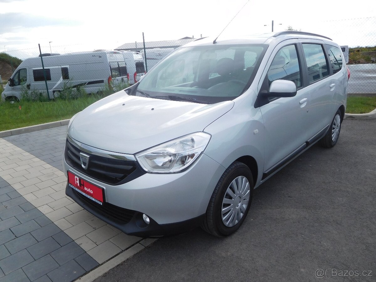 Dacia Lodgy 1.5 DCi, 66 kW, 7. Míst, Tempomat, Klima