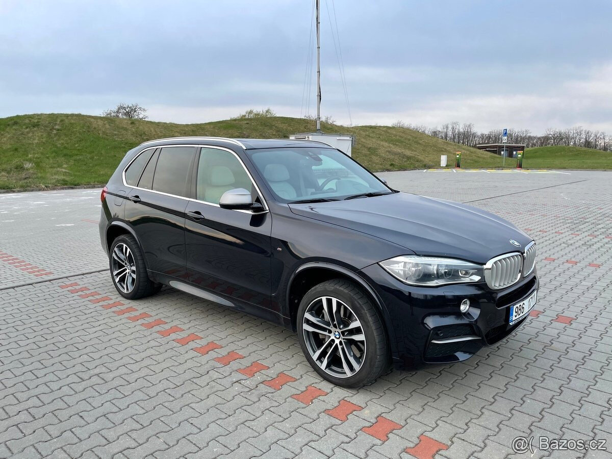 BMW X5 F15, M50d, 280kw, TOP výbava, DPH, M-packet