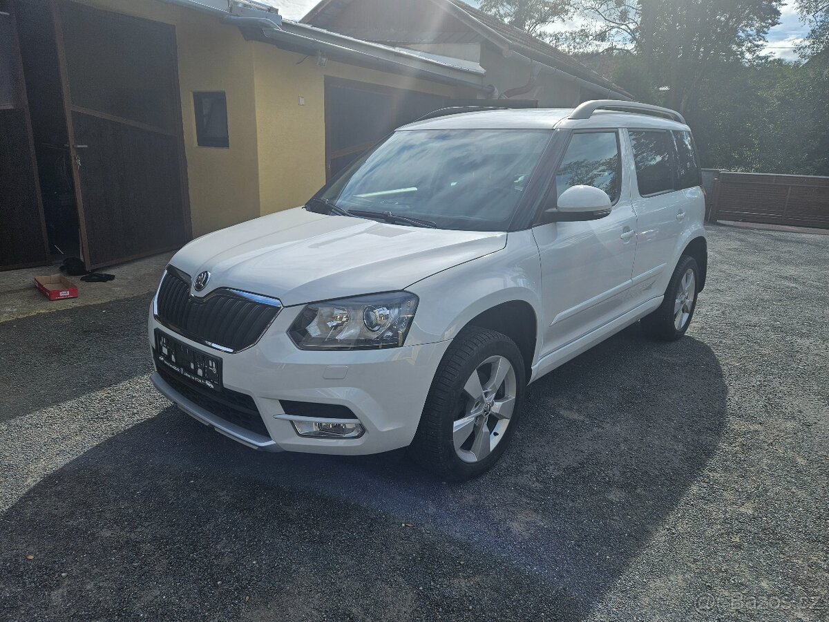 Skoda Yeti 2.0Tdi 110kw 4x4 jen 82xxxkm ve vybave