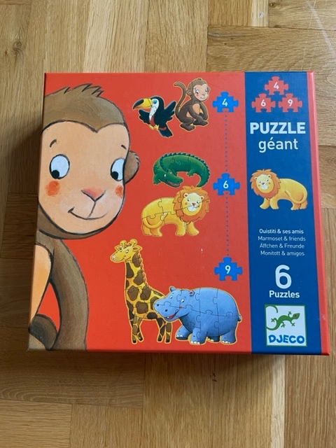 puzzle DJECO zviratka od 2 let