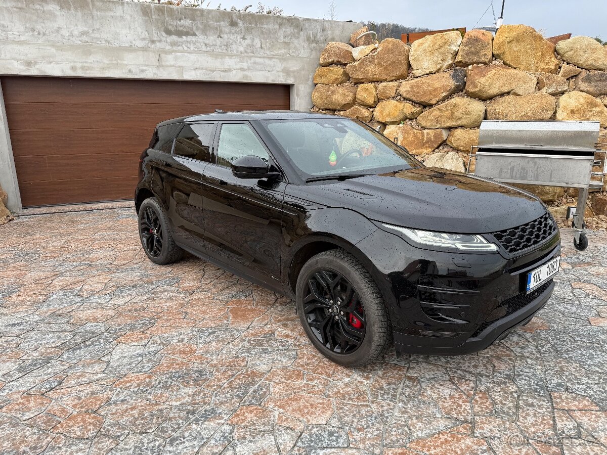 Range Rover Evoque P300 R-Dynamic, 17.000 km, stav nového