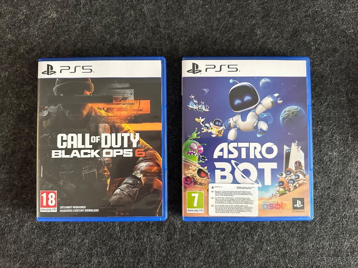 Call of Duty Black Ops 6 + Astro Bot / PS5 / Nové