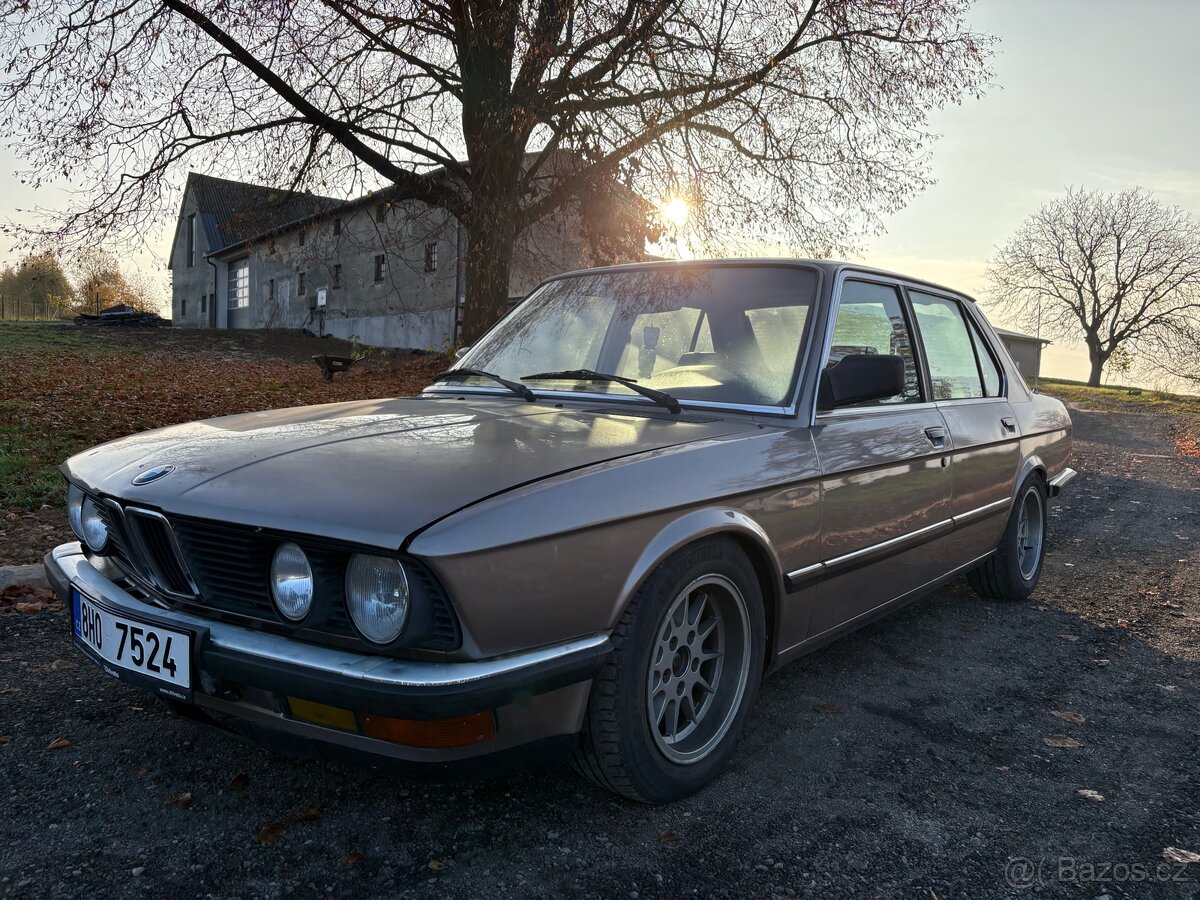 Prodám Bmw e28 524d 150 kw swap M57