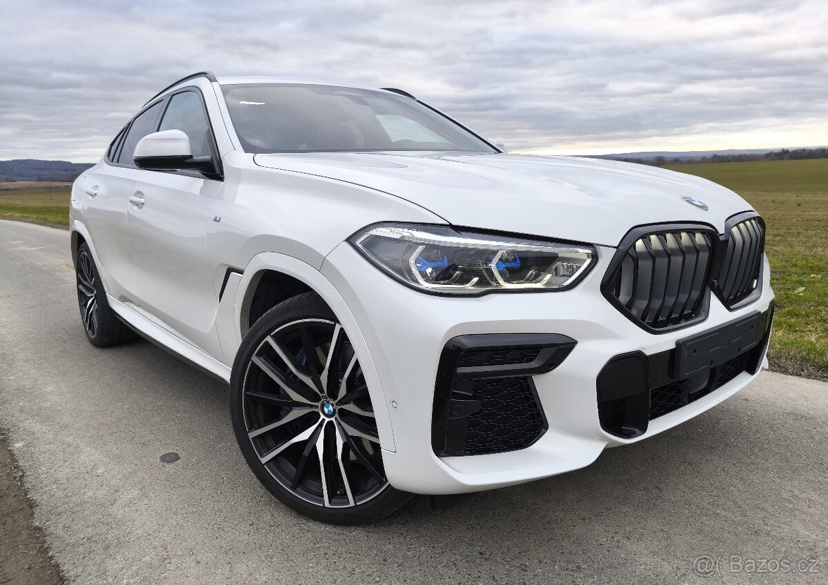 BMW X6 xDrive40d 250kW , Vzduch podvozek, DPH, ČR , Webasto