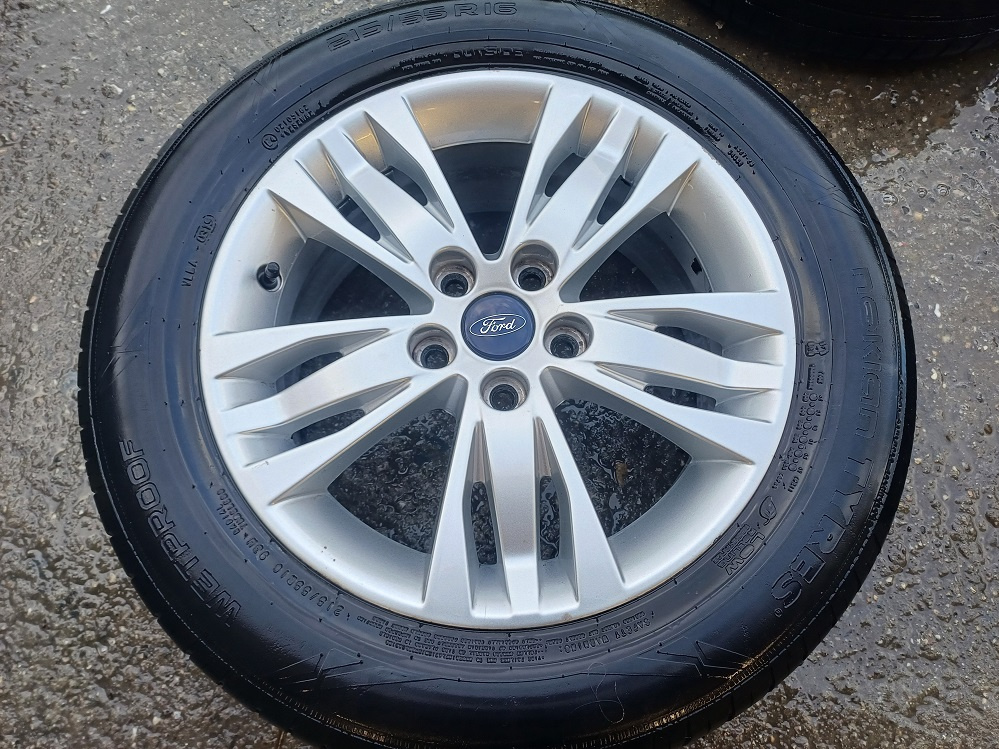 Letní alu s pneu 215/55/16 - 5x108