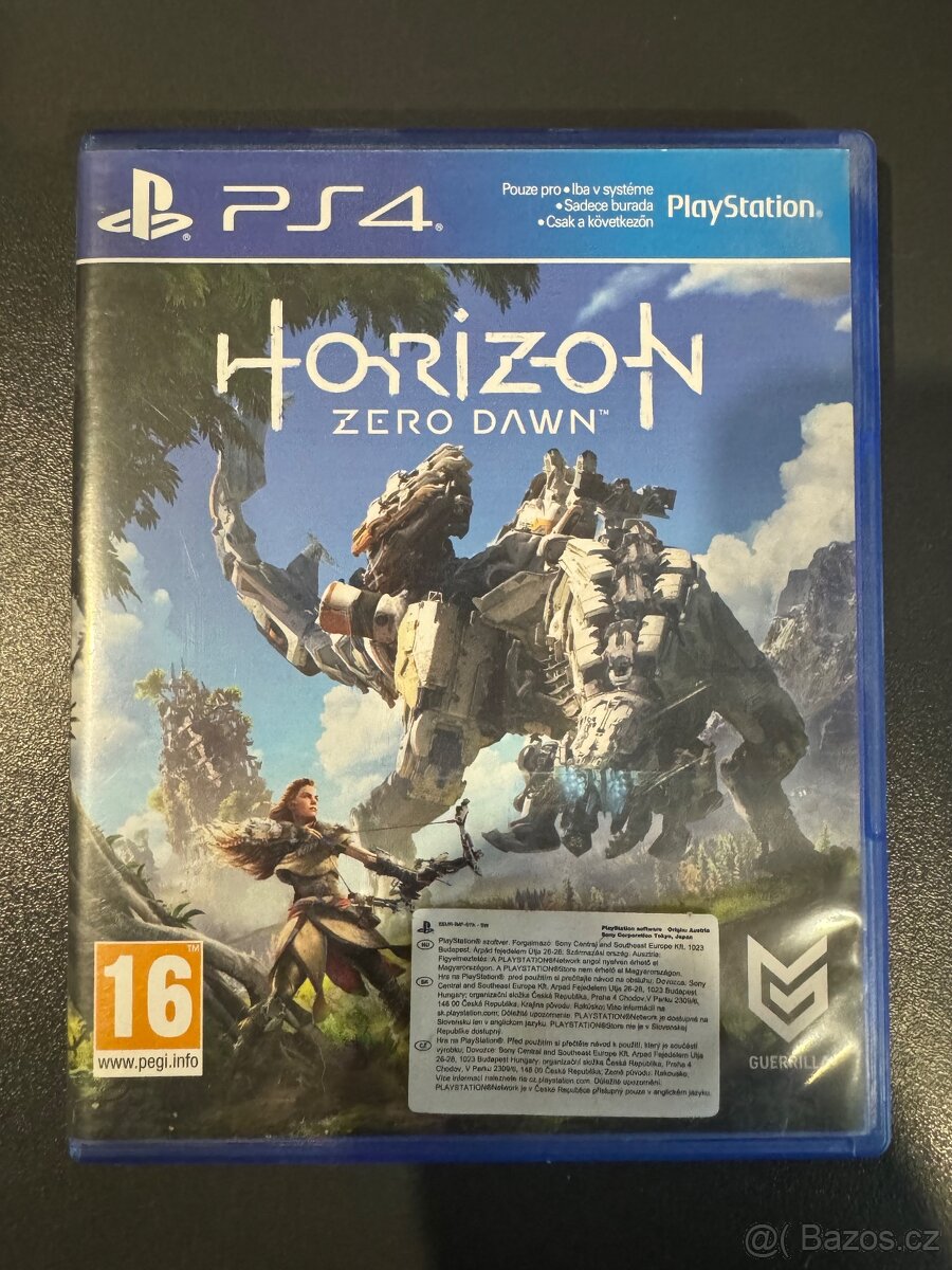 HORIZON ZERO DAWN, PS4