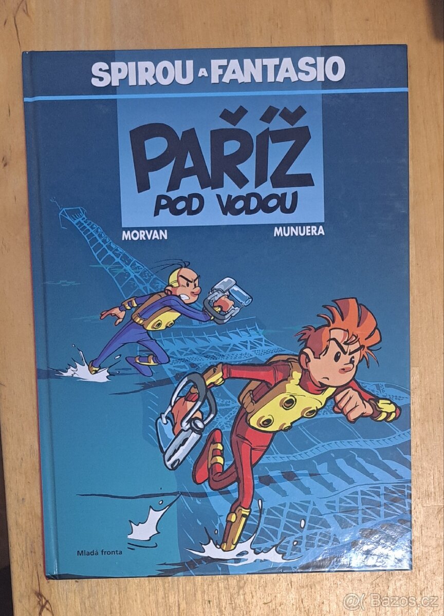 Komiks Paříž pod vodou