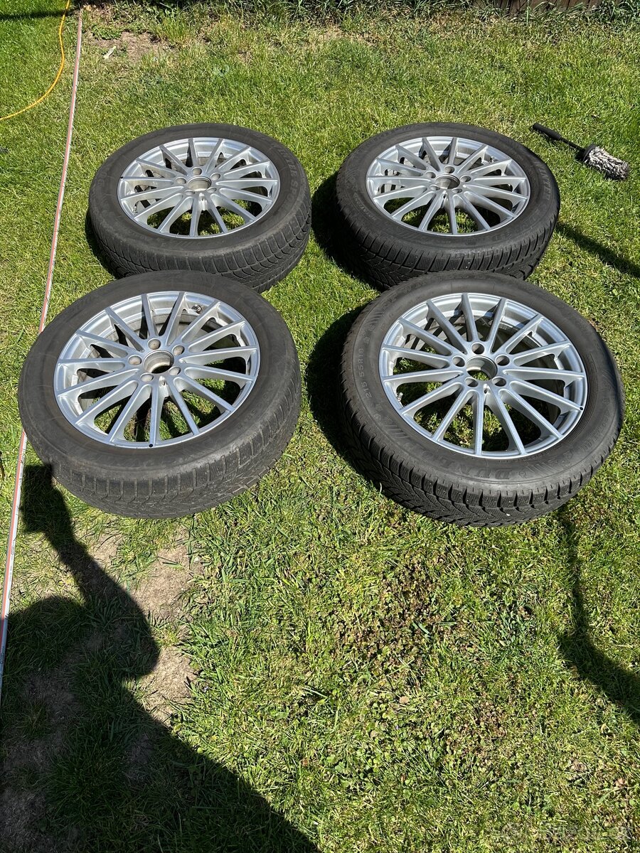 Originál Alu kola Mercedes 18” + zimní pneu