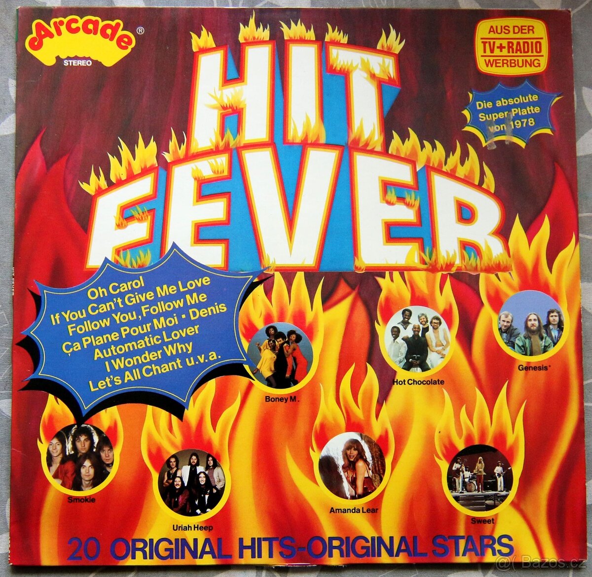 LP deska - disco výběr - Hit Fever