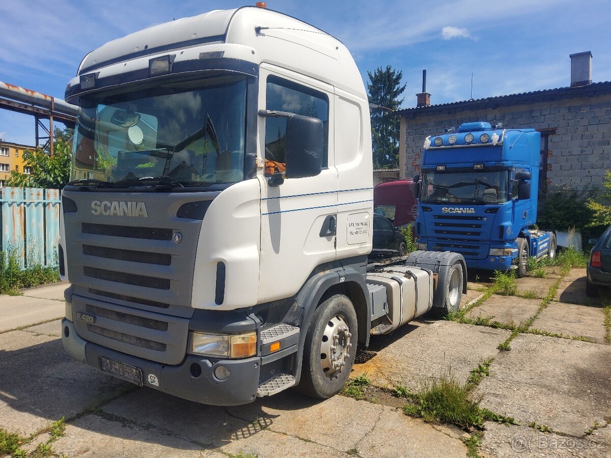 SCANIA TAHAČ R 420 HYDRAULIKA