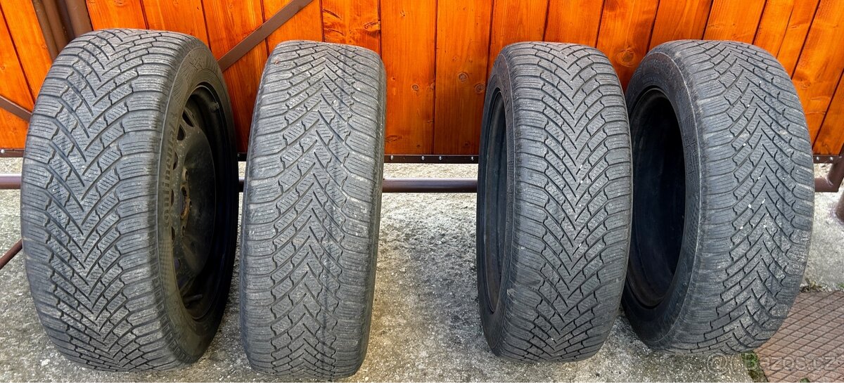 205/55 R16 komplet zimni sada Octavia 3 aj.