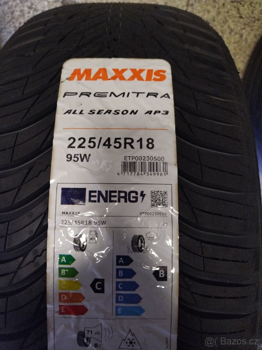 225/45 R18 Nové Maxxis