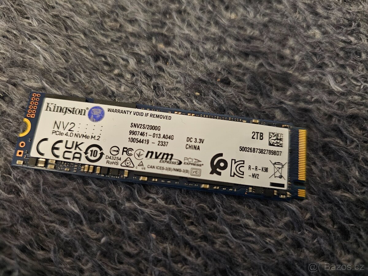 Kingston NV2 NVMe 2TB s 6 Hrami