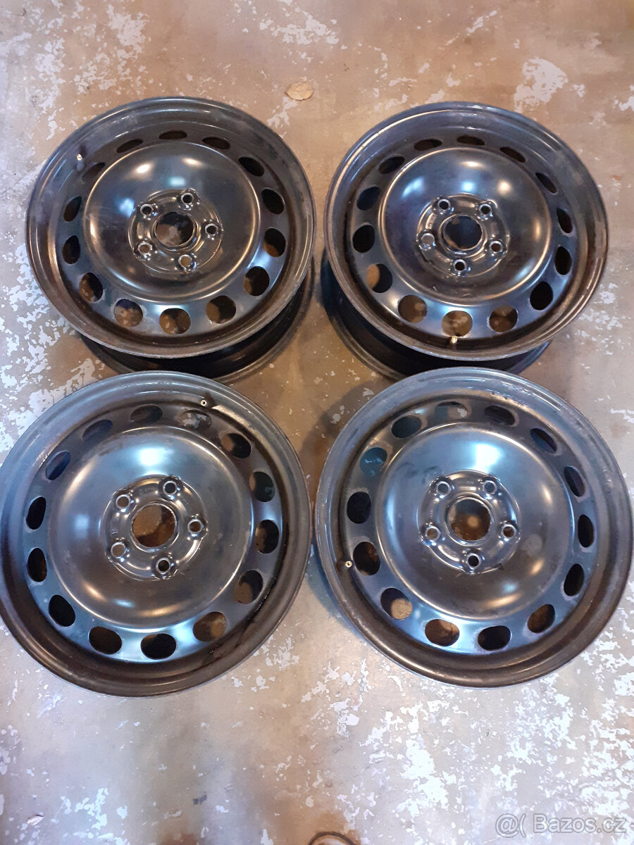 Plechové disky 5x112 R16 Volkswagen, Škoda Octavia 3, Audi