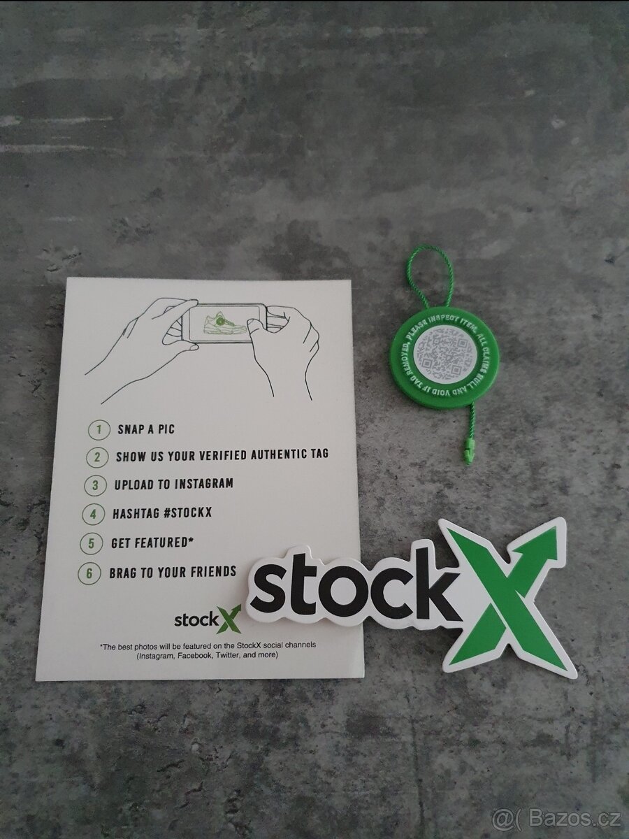 Stockxtag, nálepky