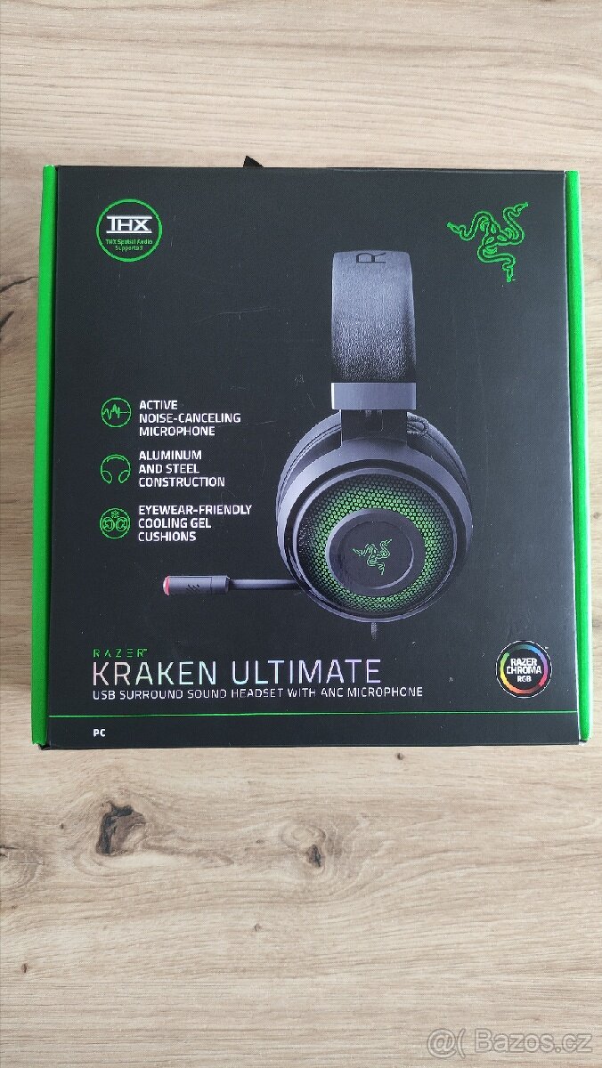 Herní sluchátka Razer Kraken Ultimate RGB