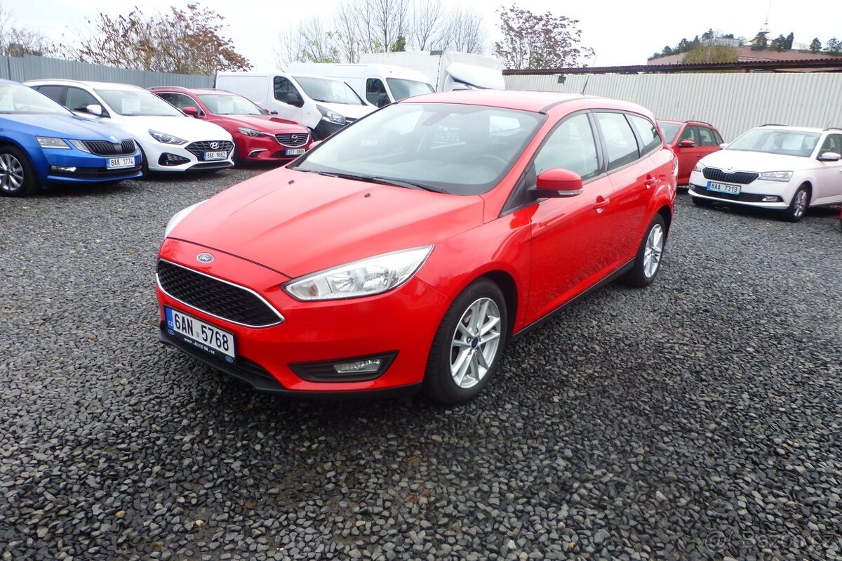 Ford Focus Combi 1.5TDCi,70kw,2017,ČR,1maj.-21%DPH