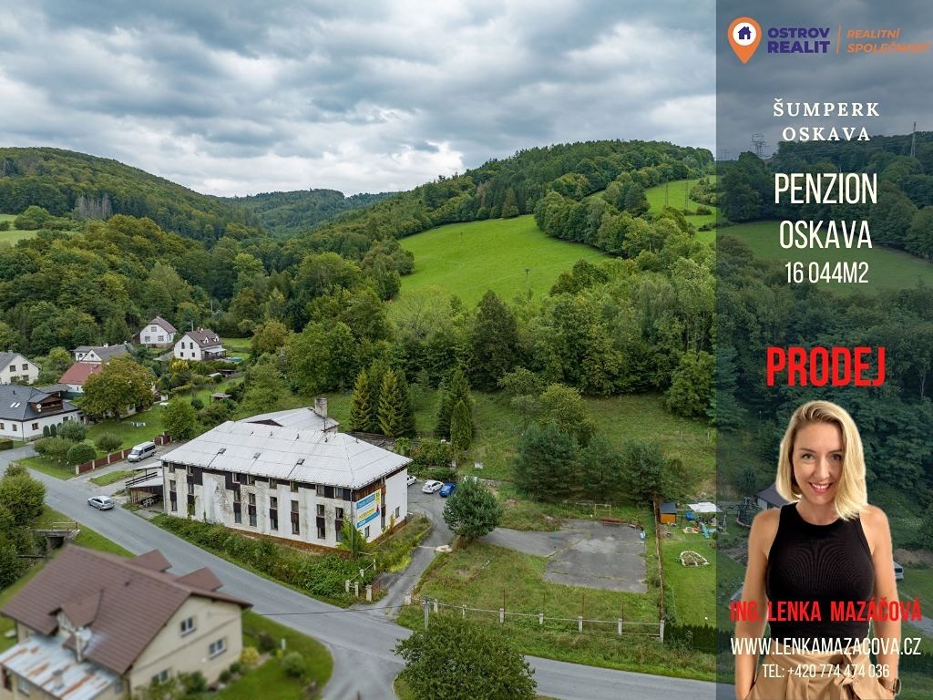 Prodej, penzion,16044 m², Oskava