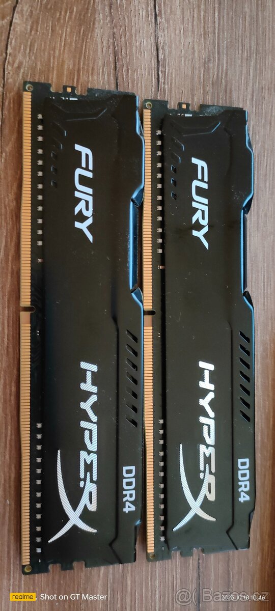 Fury HyperX 2667MHZ DDR4 2x8gb