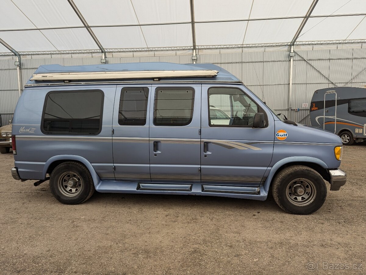 Ford Econoline 1993, 5.0 benzín + LPG