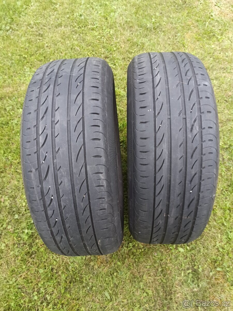 2x letní pneu 225/55/17 Pirelli