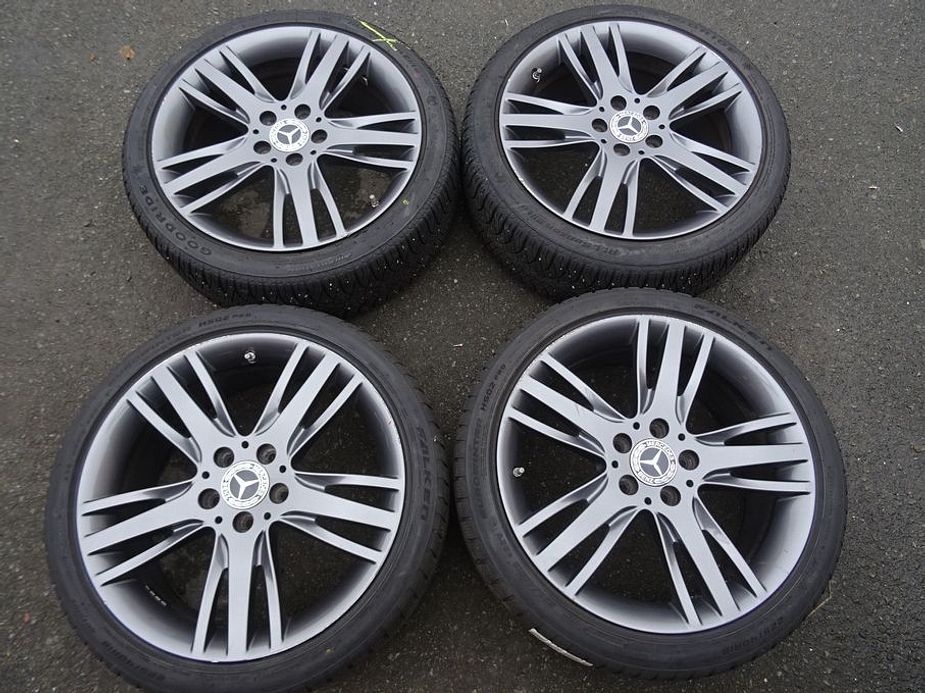 Alu disky origo Mercedes CLA 18", 5x112,ET 52, zimní sada