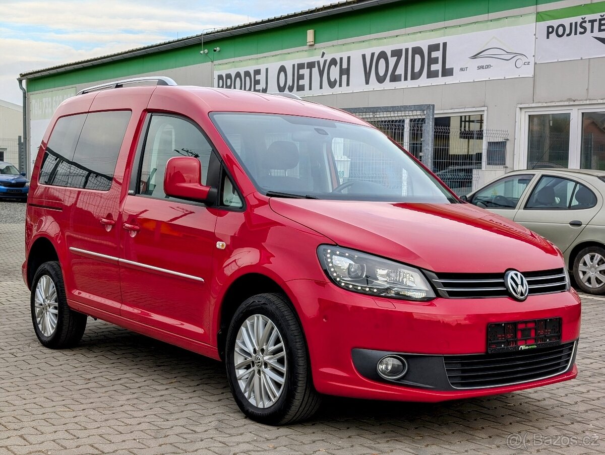 VW CADDY CUP 2,0TDi 103kW DSG 4x4 NOVÉ ROZVODY