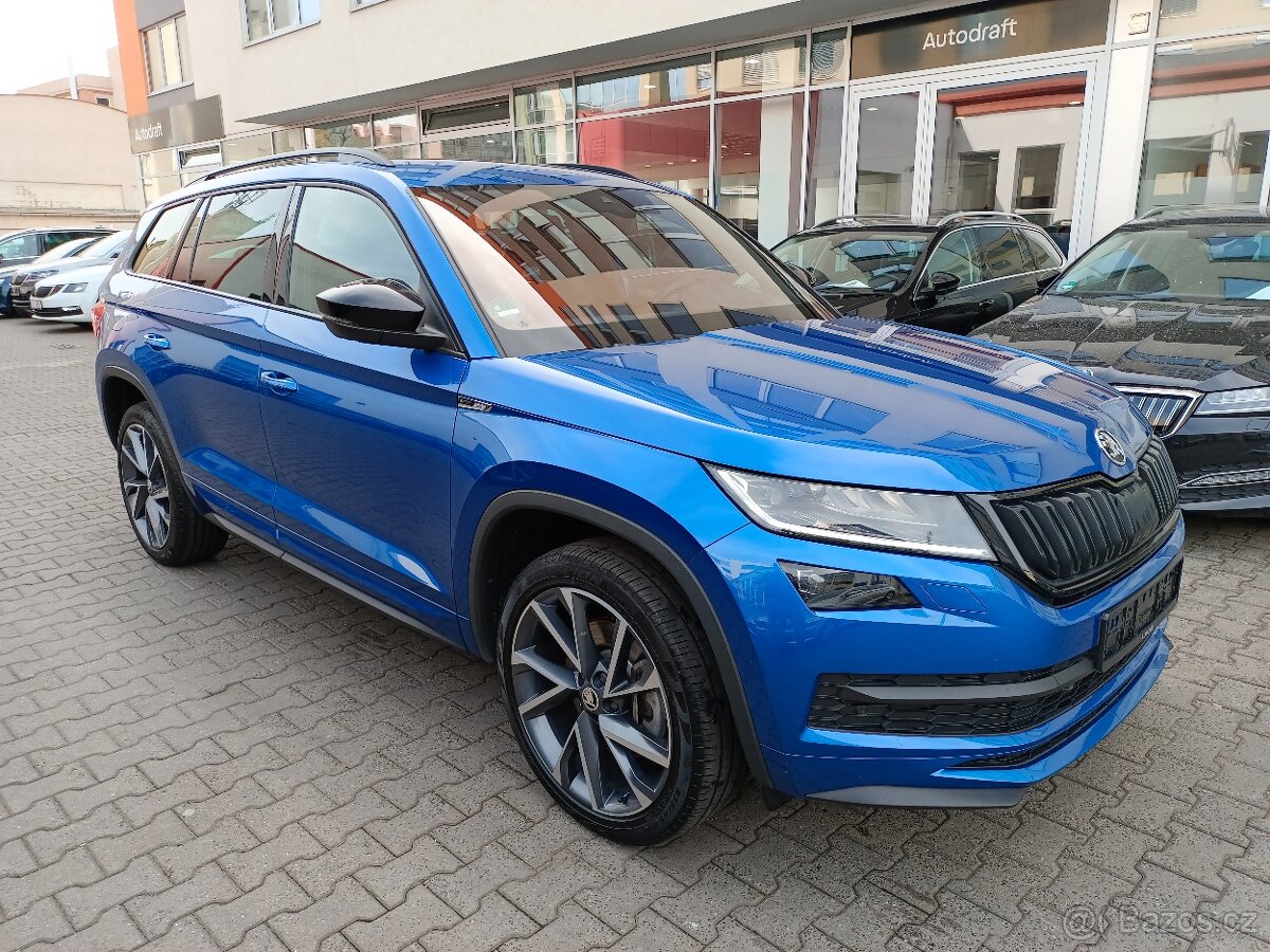 Škoda Kodiaq 2.0TDI 140kW 4x4 DSG Sportline Virtual Tažné Qi