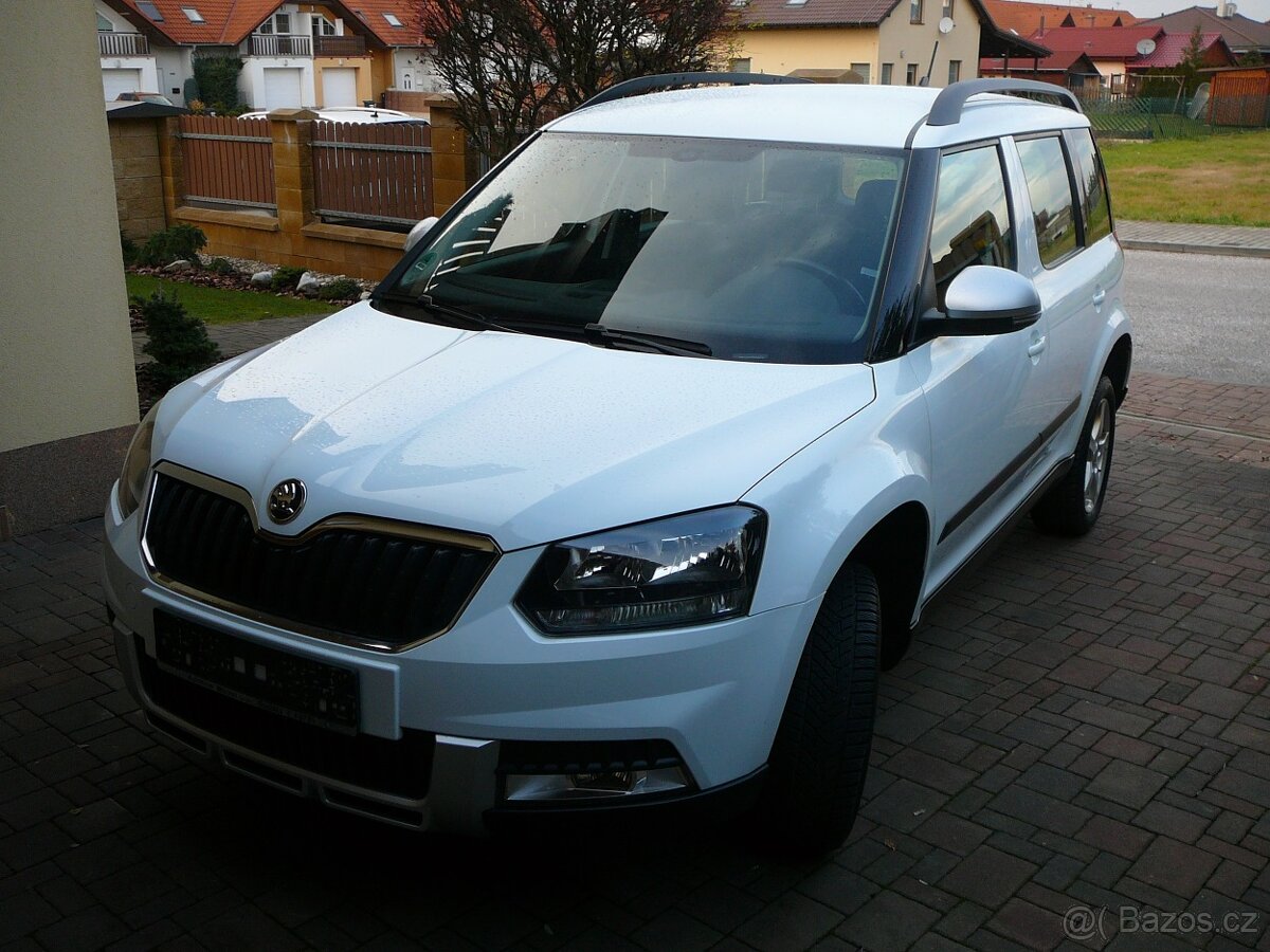 ŠKODA YETI 2.0TDI 81KW 4x4 KLIMA ALU OPCPARK TAŽNÉ SERVISKA