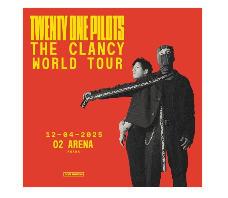 ◉ Twenty One Pilots - Sezení - 12.4.2025 - O2 arena Praha