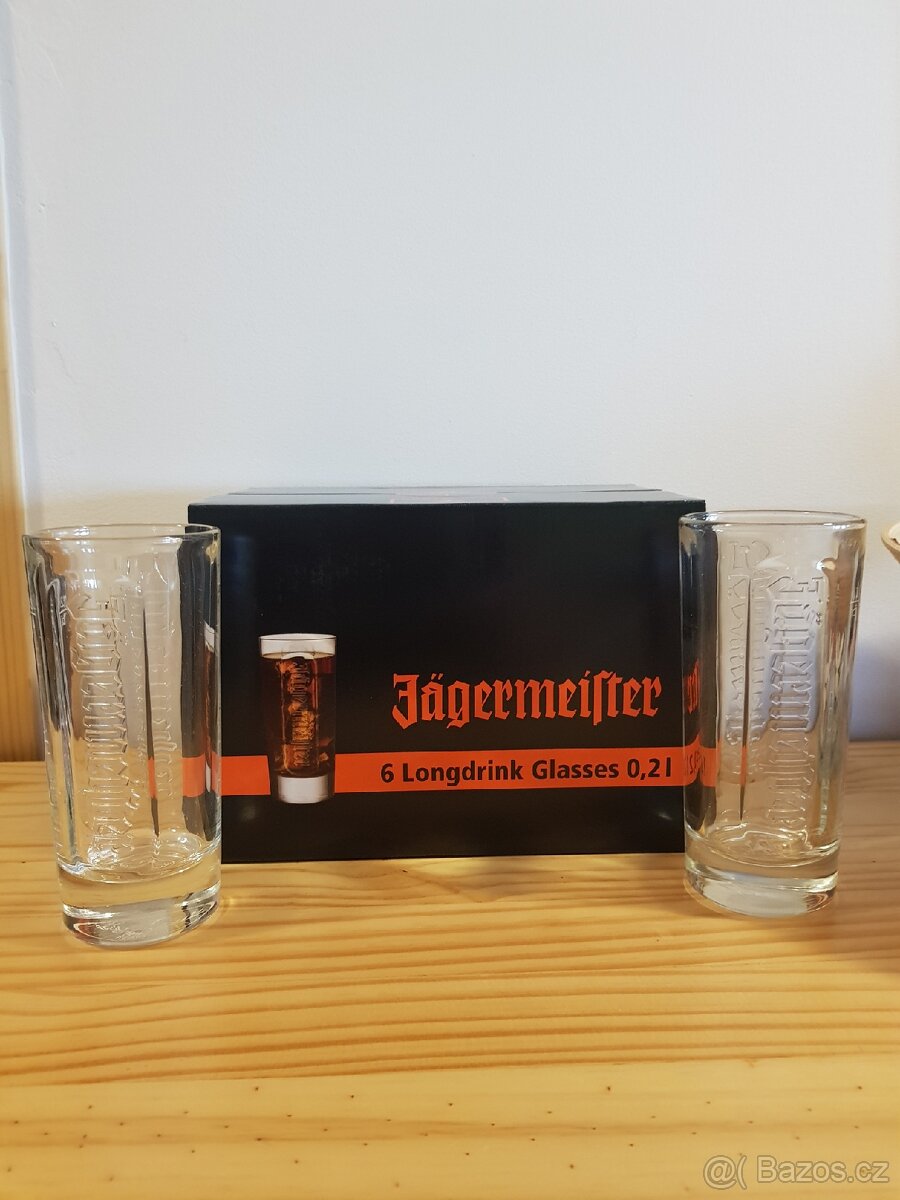 Sklenice Jägermeister